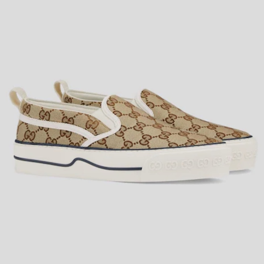 WOMEN'S GUCCI TENNIS 1977 SLIP-ON SNEAKER size 38.5